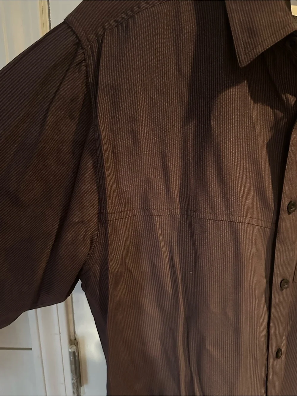 The North Face Men's Brown Button-Front Shirt